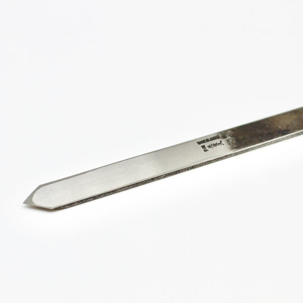 Hand-forged 15mm kensaki shirabiki Spear point marking knife Japan - Osaka  Tools